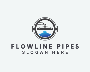 Pliers Plumbing Pipe  logo design