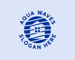 House Waves Startup logo design