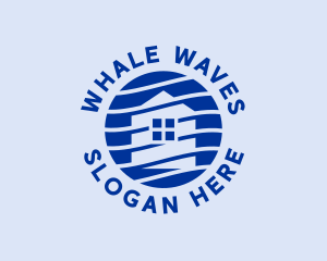 House Waves Startup logo design