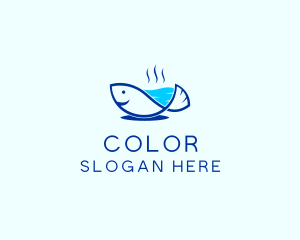 Trout - Marine Fish Trout logo design