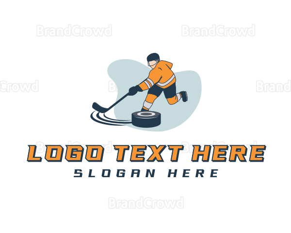 Ice Hockey Sport Logo