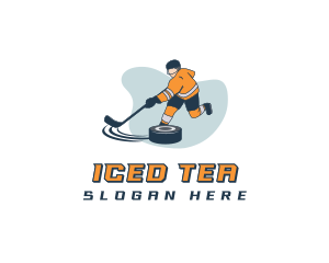  Ice Hockey Sport logo design