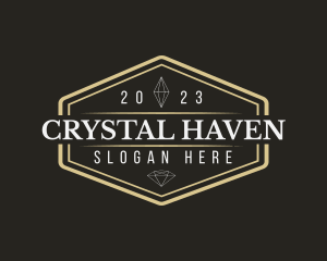 Luxury Jeweler Crystal logo design