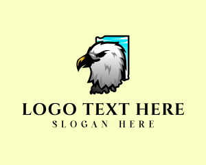 Zoo - Indiana State Eagle logo design