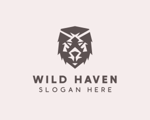 Wild Bear Face logo design