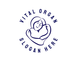 Human Heart Organization logo design