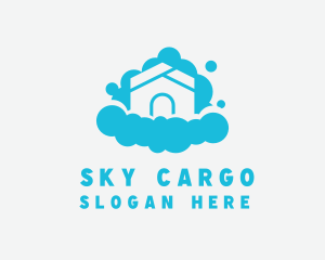 Blue Cloud Home logo design