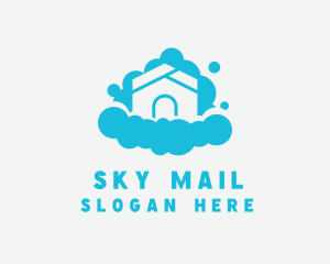 Blue Cloud Home logo design