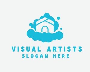 Storehouse - Blue Cloud Home logo design