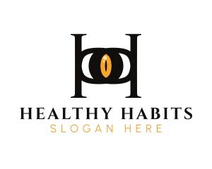 Vision Letter H logo design