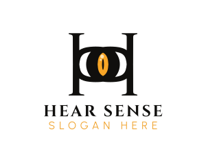 Vision Letter H logo design