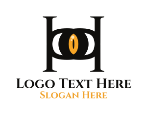 Letter H - Vision Letter H logo design