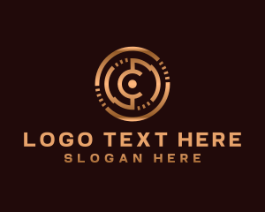 Digital - Crypto Digital Tech logo design