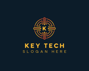 Tech Circuit Fintech logo design