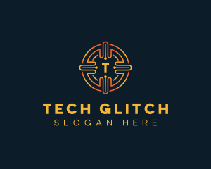 Tech Circuit Fintech logo design