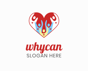 Organization - Charity Heart People logo design