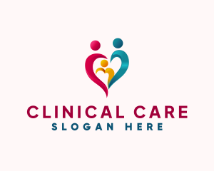 Family Heart Care logo design