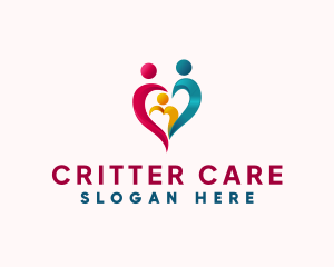 Family Heart Care logo design