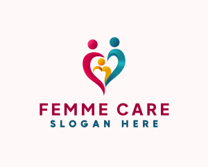 Family Heart Care logo design