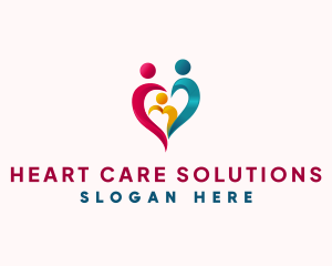 Family Heart Care logo design