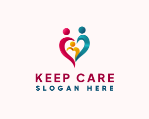 Family Heart Care logo design