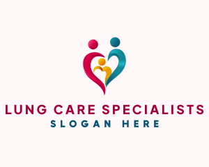 Family Heart Care logo design