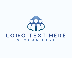 Career - Human People Employee logo design