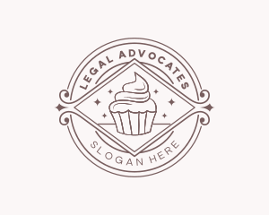 Delicious - Cupcake Dessert Cafe logo design