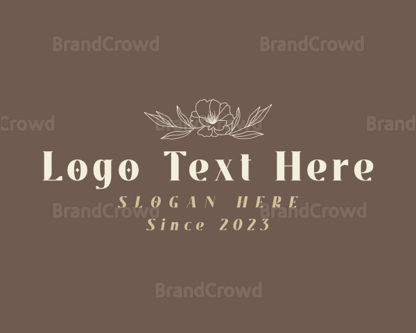 Floral Luxury Business Logo