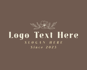 Delicate - Floral Luxury Business logo design