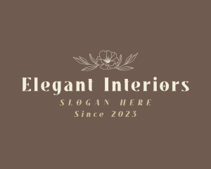 Floral Luxury Business logo design