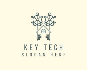 Home Property Key logo design