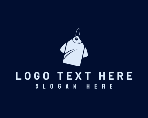 Shopping - Shirt Clothing Tag logo design