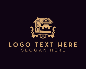 Heritage - Victorian Heritage House logo design