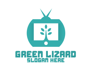 Green Nature TV Channel logo design