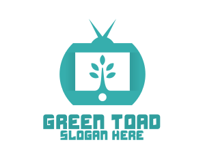 Green Nature TV Channel logo design