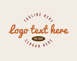 Clothing Line - Script Quirky Business logo design