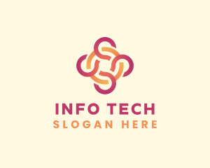 Information - Technology AI Motion logo design