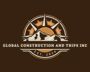 Adventure - Adventure Mountain Compass logo design