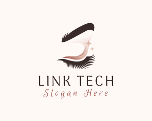 Pretty - Pretty Feminine Eyelashes logo design