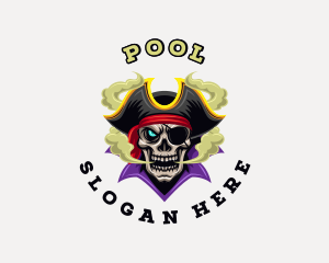 Pirate Captain Gaming Logo