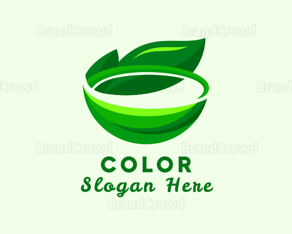 Organic Vegan Bowl Logo
