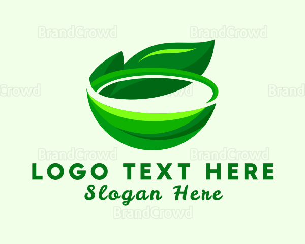 Organic Vegan Bowl Logo