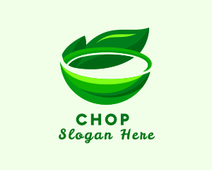 Eatery - Organic Vegan Bowl logo design