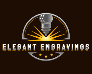 Engraving Laser Equipment logo design