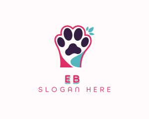 Veterinarian Pet Paw logo design