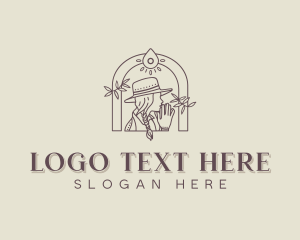 Woman - Western Cowgirl Saloon logo design