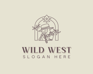 Western - Western Cowgirl Saloon logo design