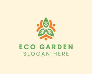 Greenery - People Leaf Nature logo design