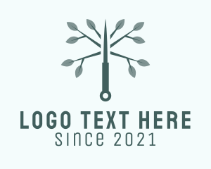 Yogi - Green Tree Acupuncture logo design